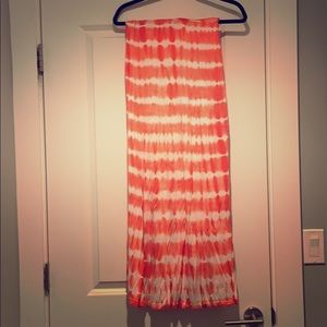 Tie dyed maxi skirt